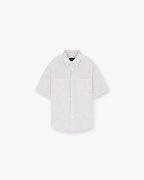 Short Sleeve Pinstripe Shirt