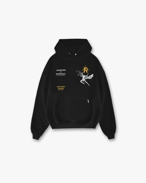 Icarus Hoodie Jet Black