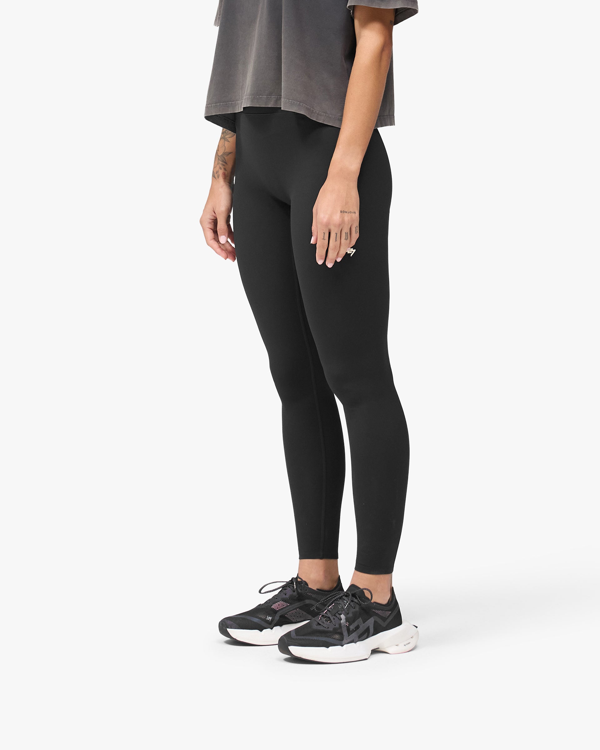 247 On A Mission Legging - Jet Black