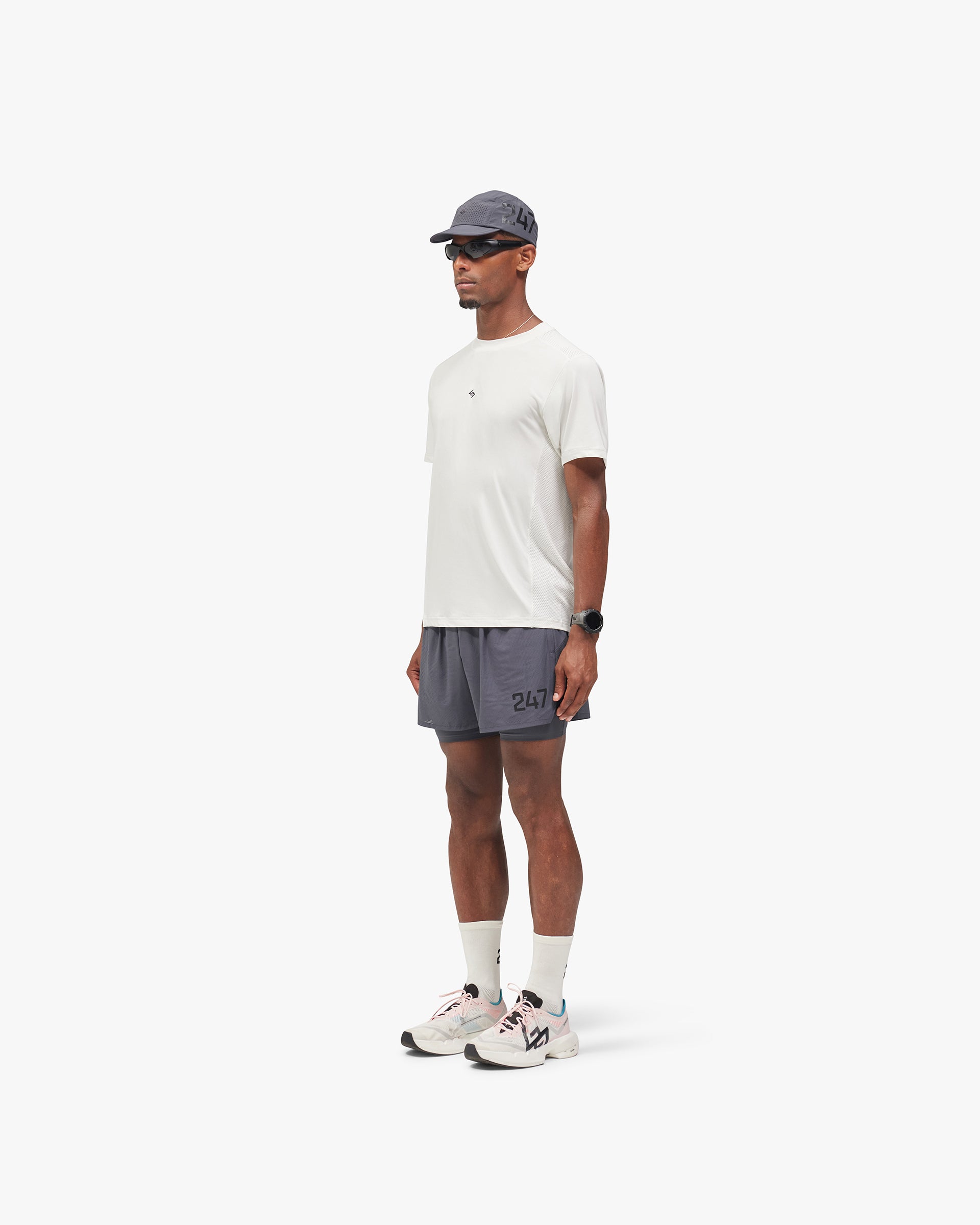 247 Numbers T-Shirt - Flat White
