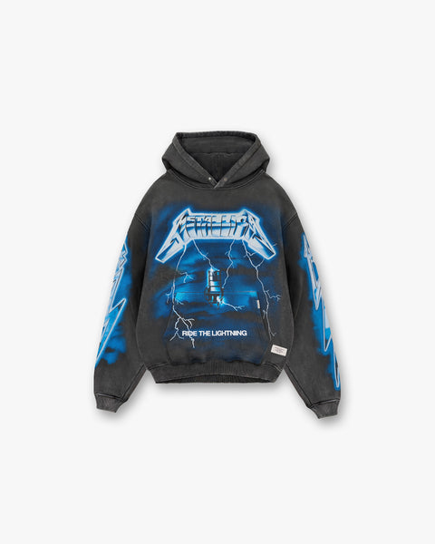 Represent X Metallica Ride Lightning Hoodie Vintage