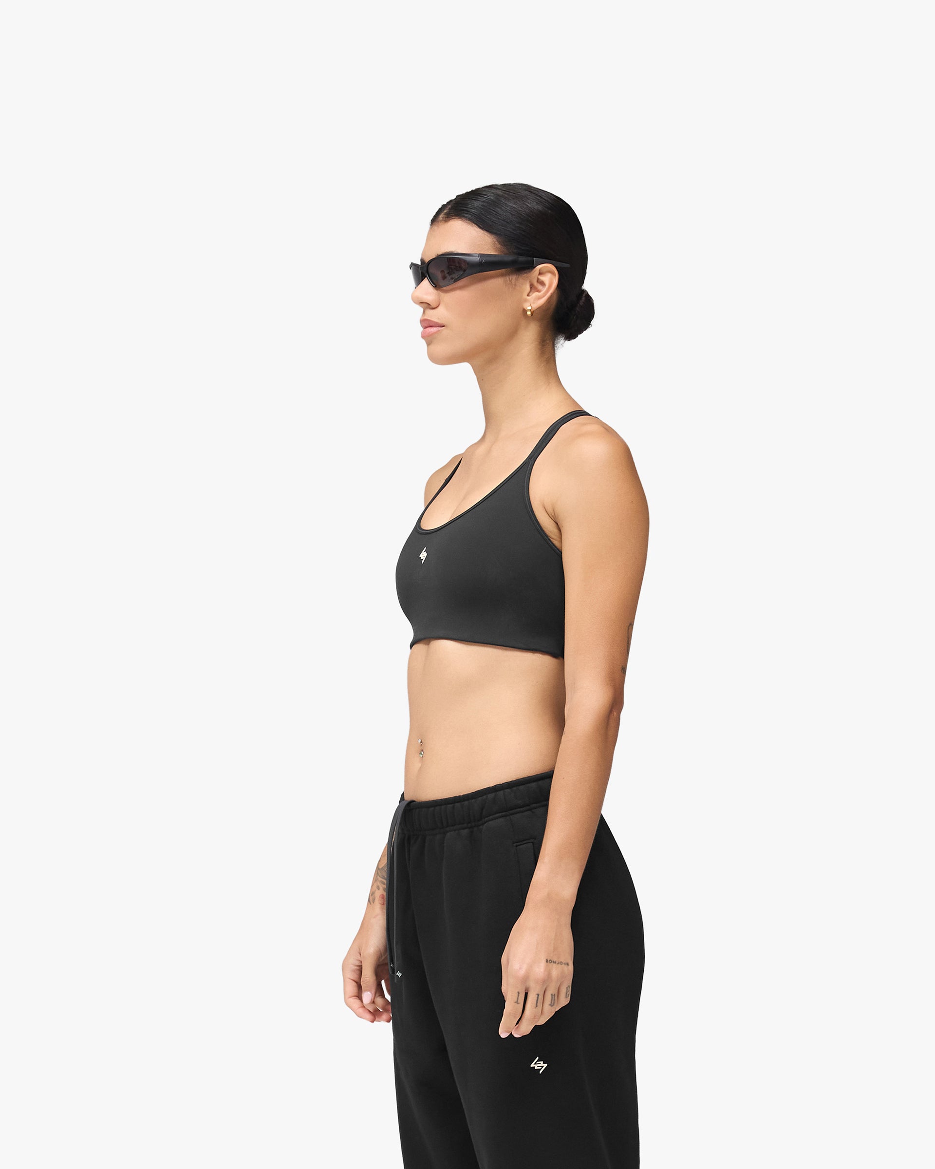 247 Restore Sports Bra - Jet Black