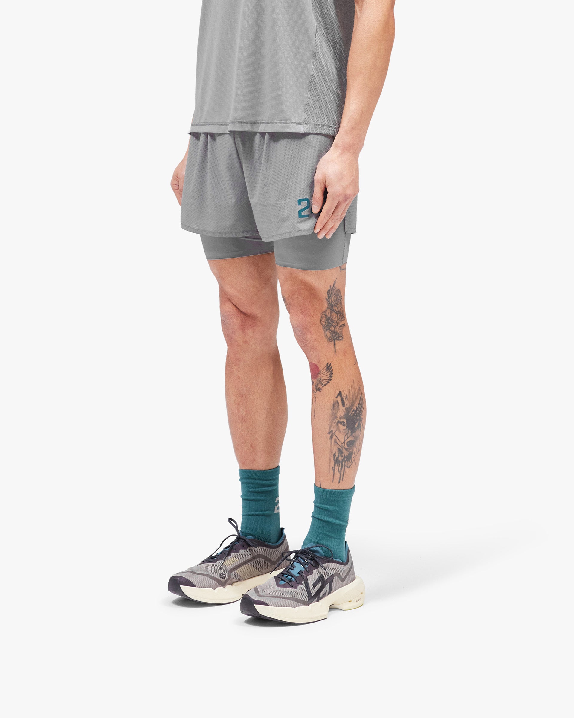 247 Trail Short - Graphite Grey