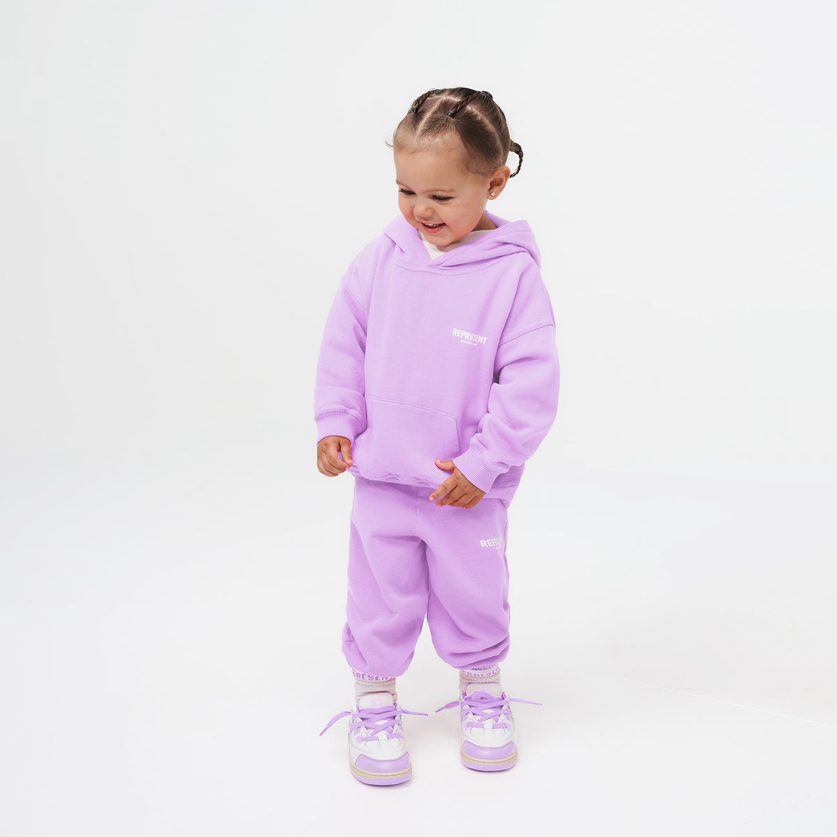 Owners' Club Kids Hoodie | LIlac | REPRESENT CLO