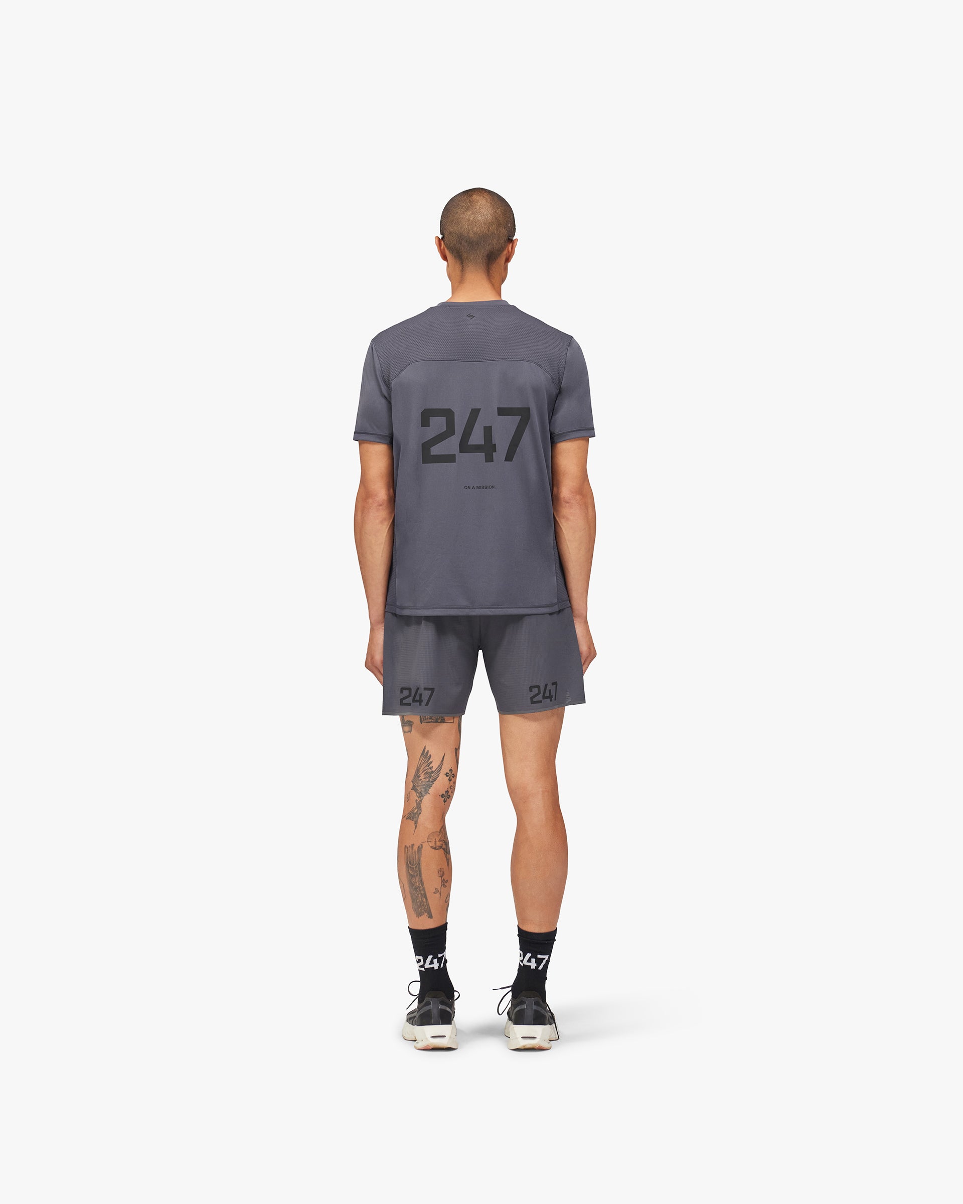247 Numbers T-Shirt - Graphene