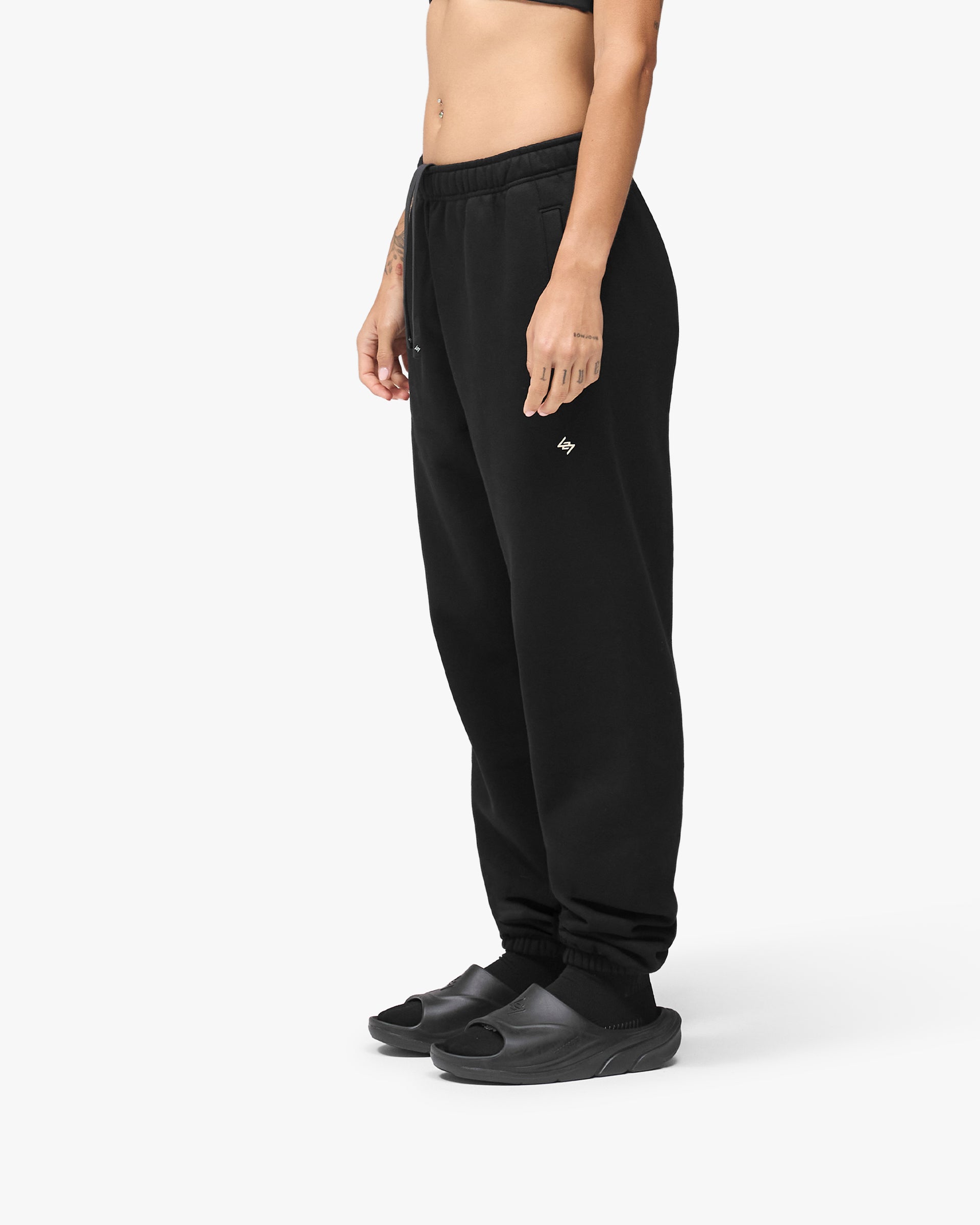247 DNA Cuffed Sweatpant - Jet Black