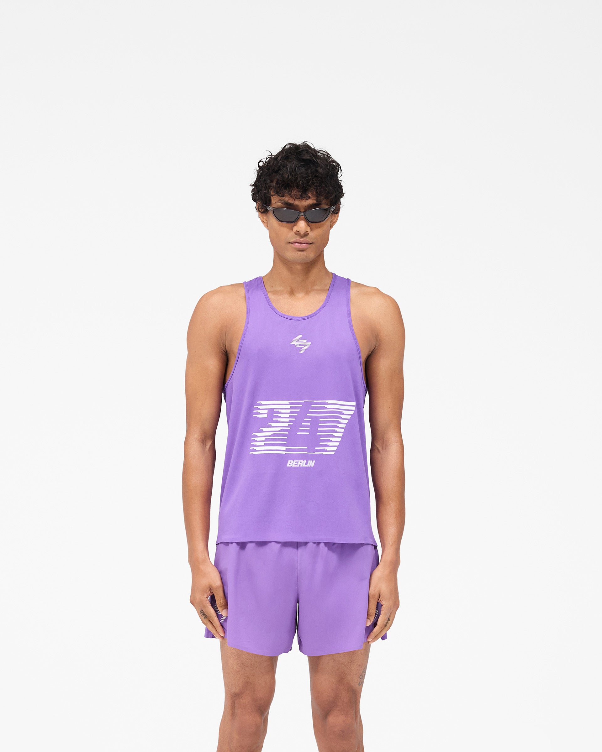 247 Berlin Singlet - Purple