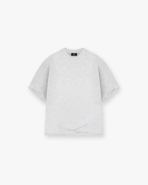 Boxy T Shirt Ice Marl