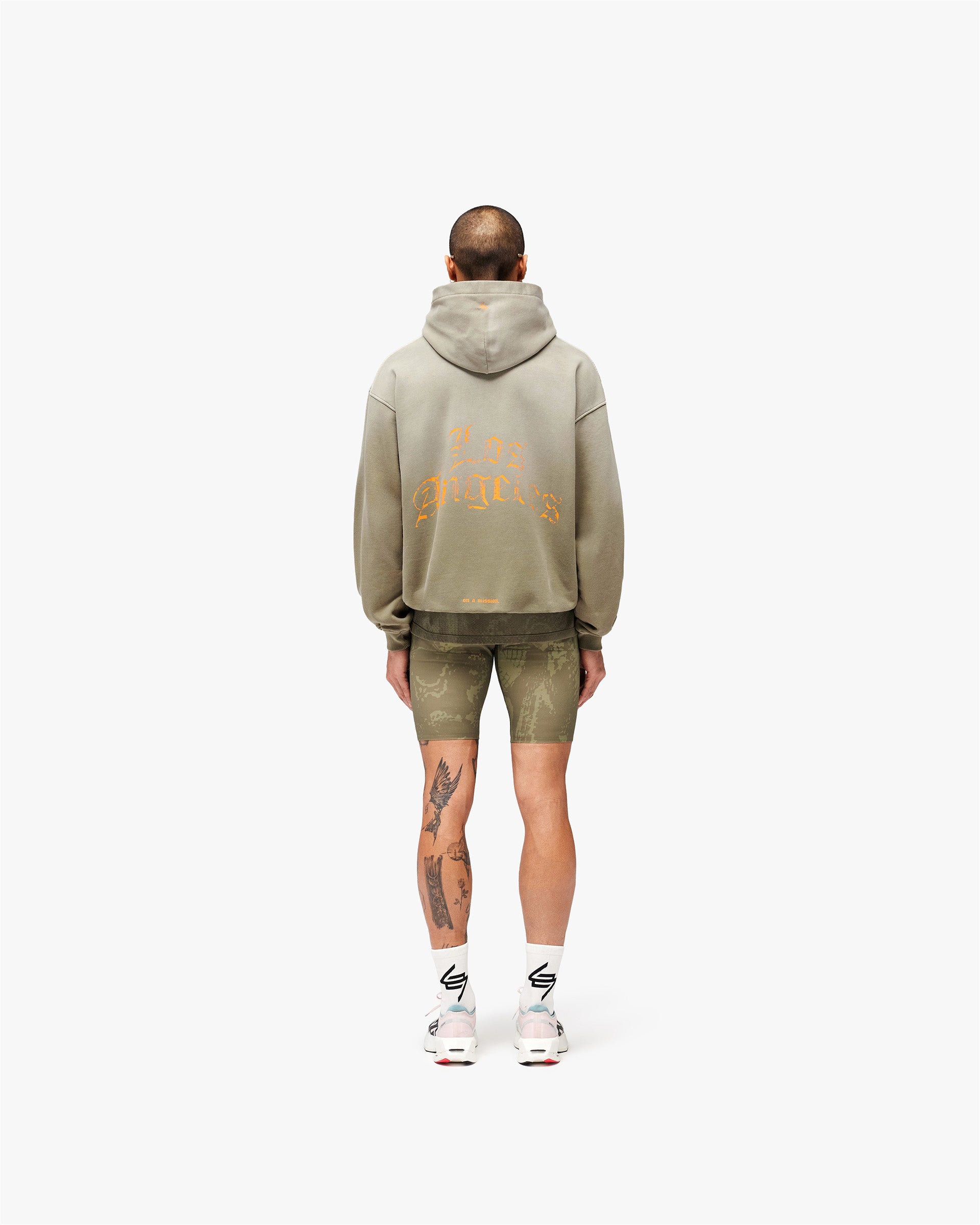 247 Los Angeles Hoodie - Aged Khaki