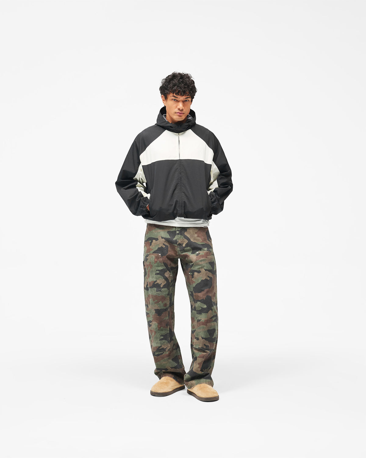 Gh Tech Jacket - Jet Black - Full Length Model - Front