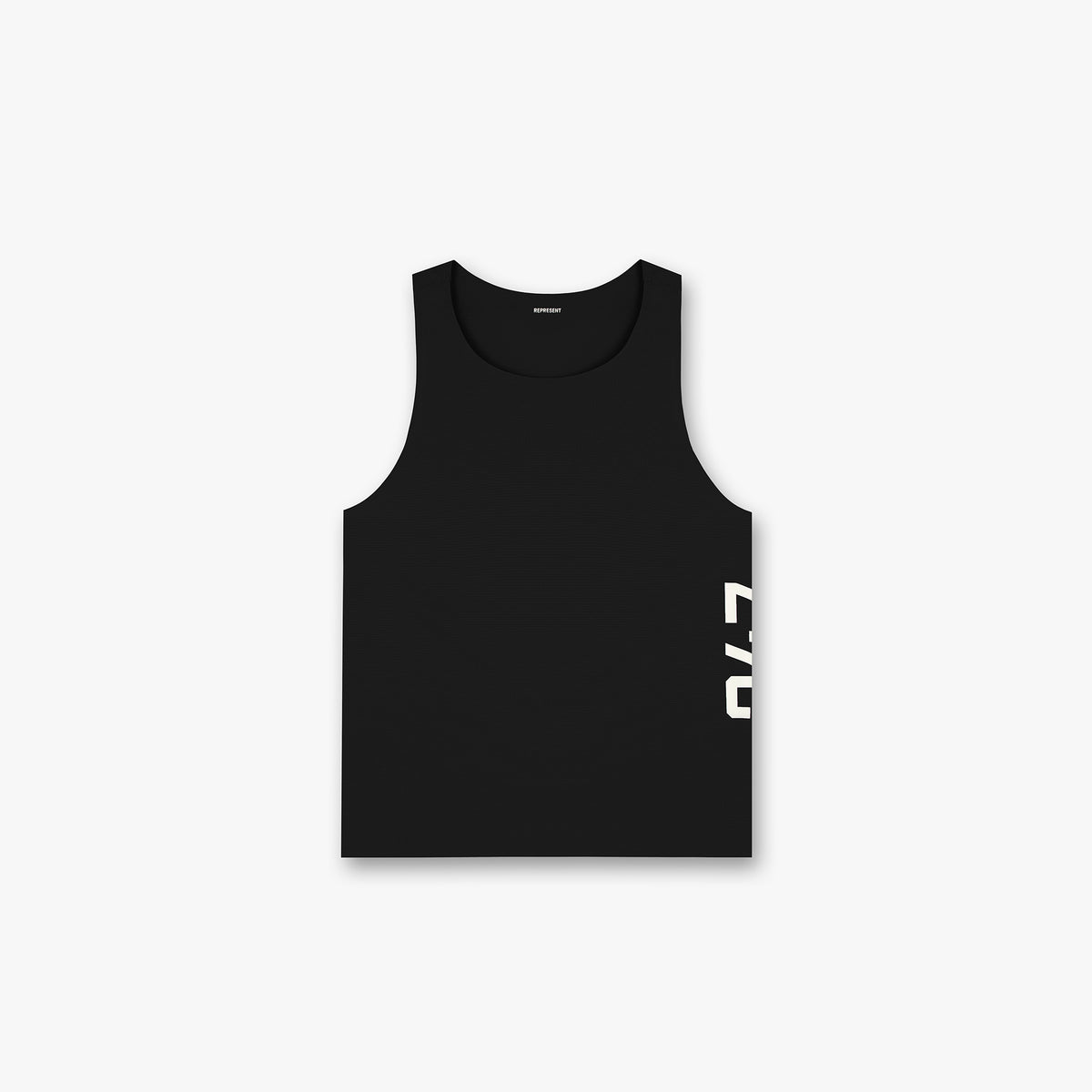 Jet Black Running Vest | 247 | REPRESENT CLO