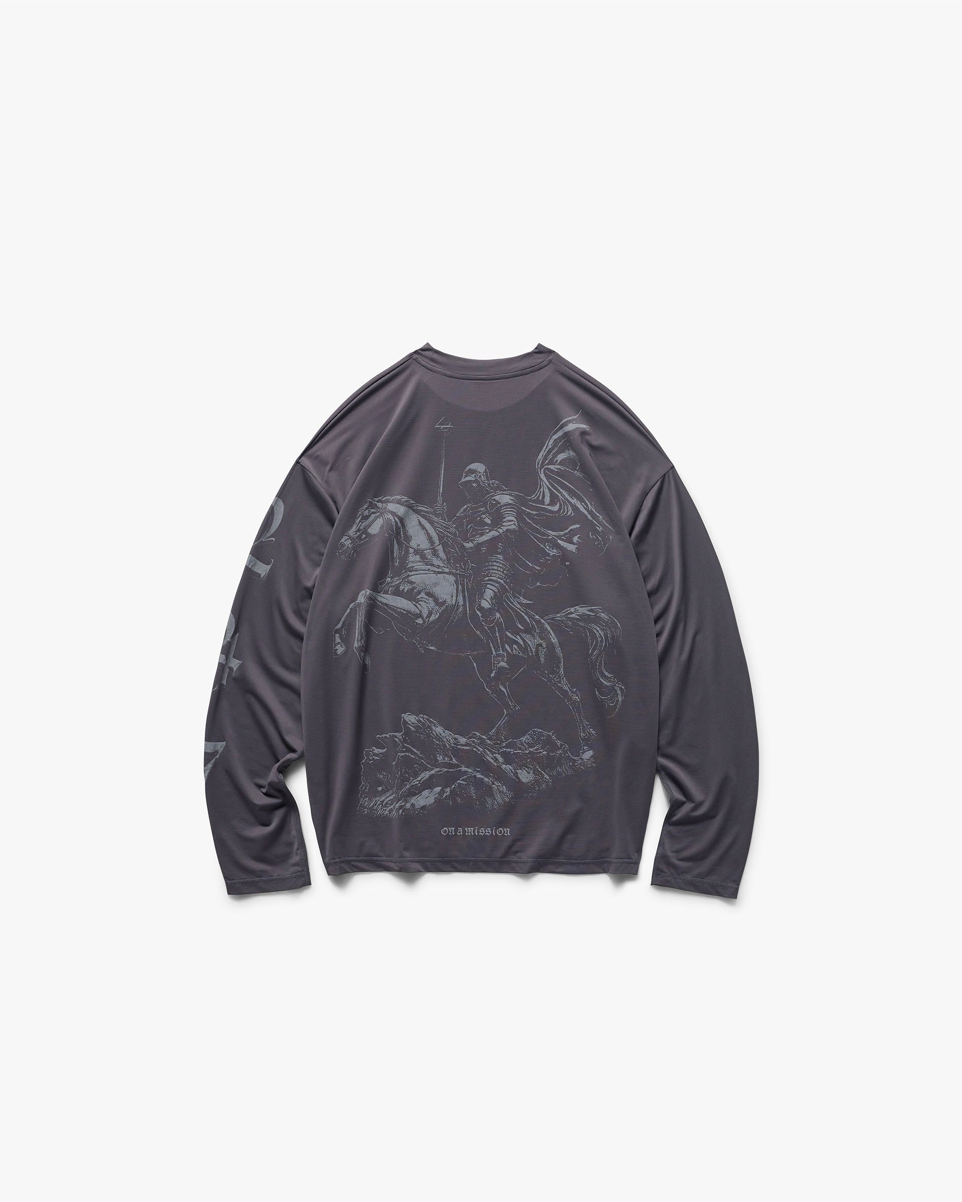 247 Noble Long Sleeve T-Shirt - Graphene