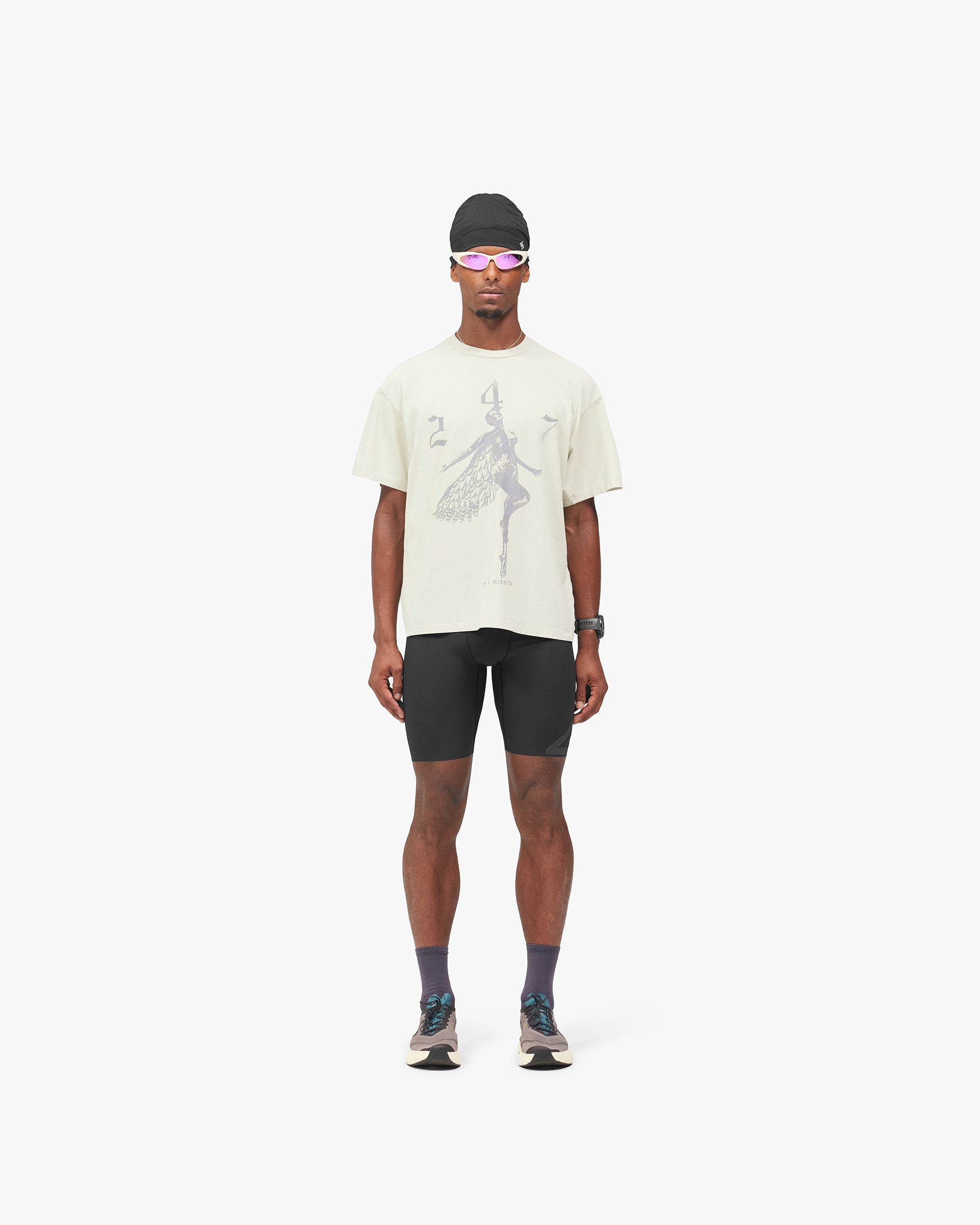 247 Fallen Angel Graphic T-Shirt - Fern