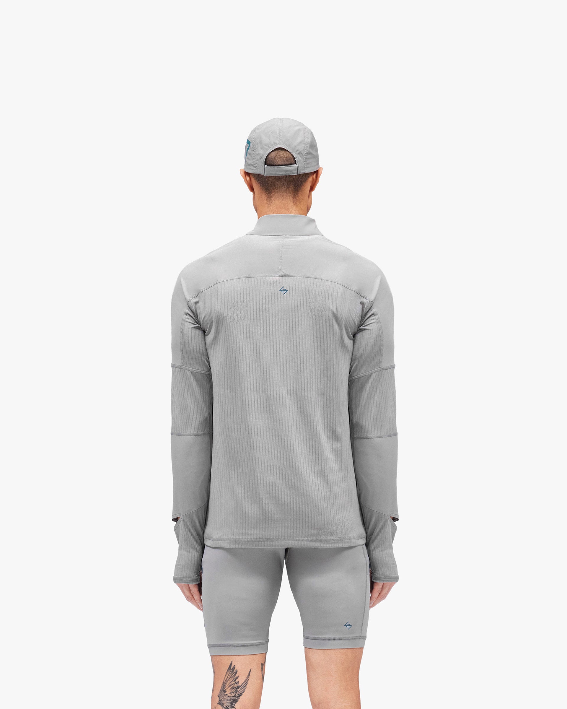 247 Run Quarter Zip - Graphite Grey