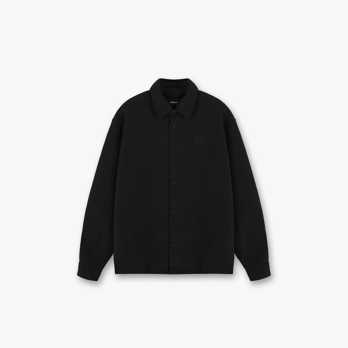 Black Initial Shirt | REPRESENT CLO