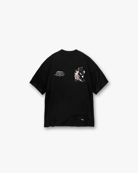 Hermes T Shirt Jet Black
