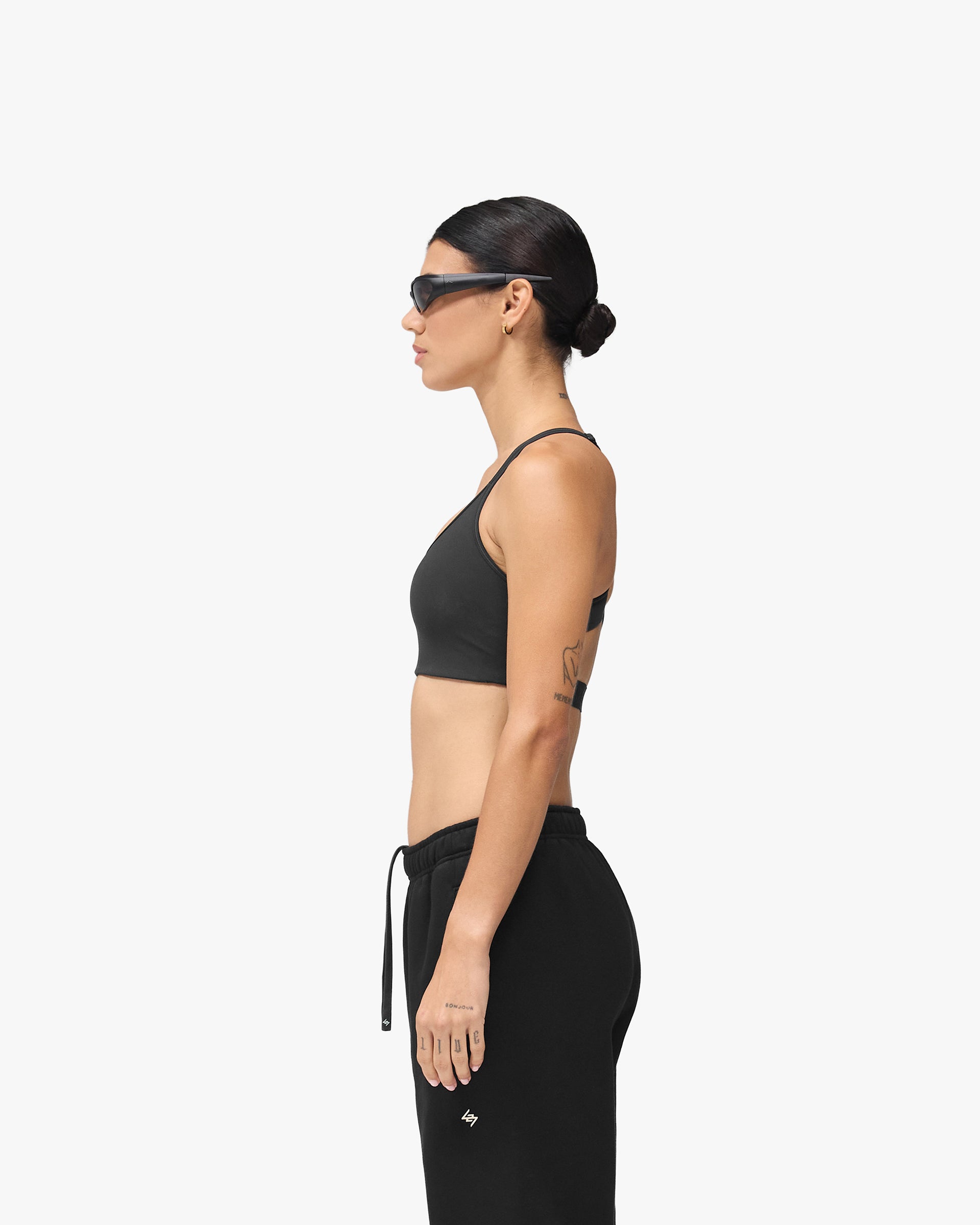 247 Restore Sports Bra - Jet Black
