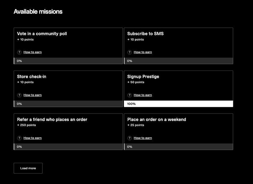 Introducing Missions