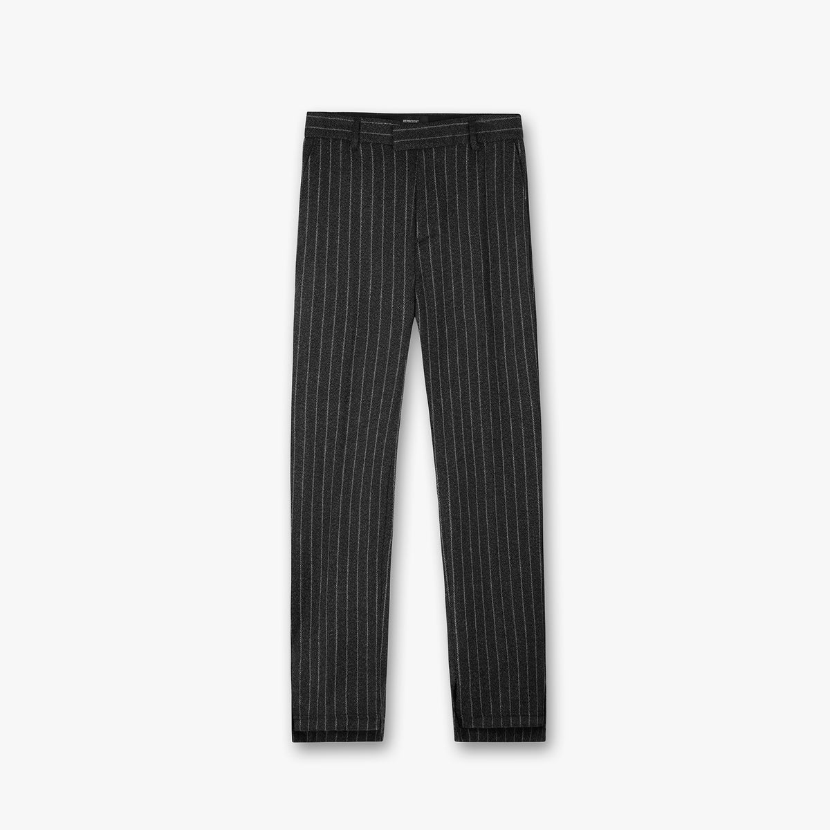 Stepped Hem Pant | Black Pinstripe | REPRESENT CLO