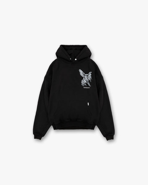 Elegance Motion Hoodie Jet Black