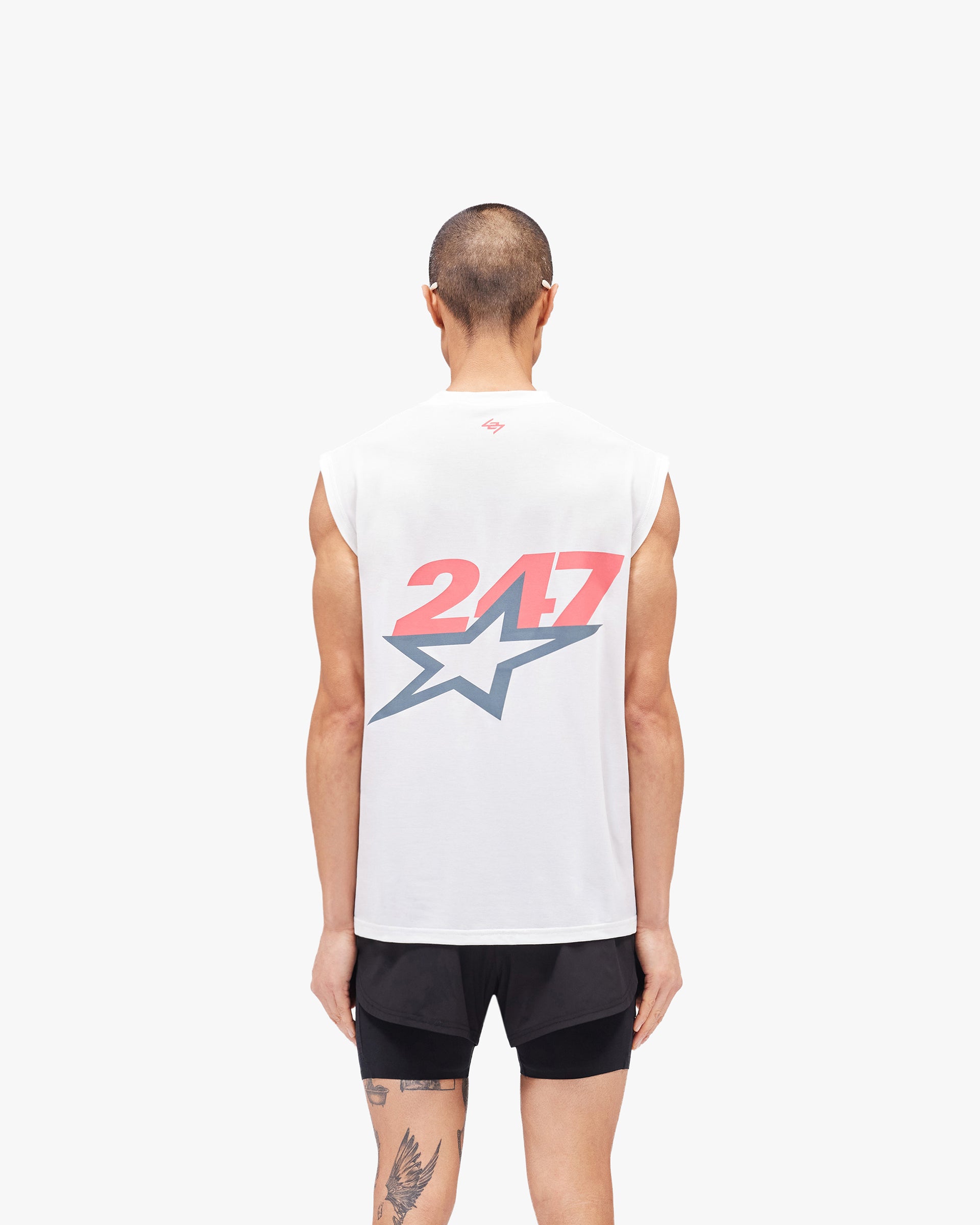 Team 247 Star Tank - Flat White