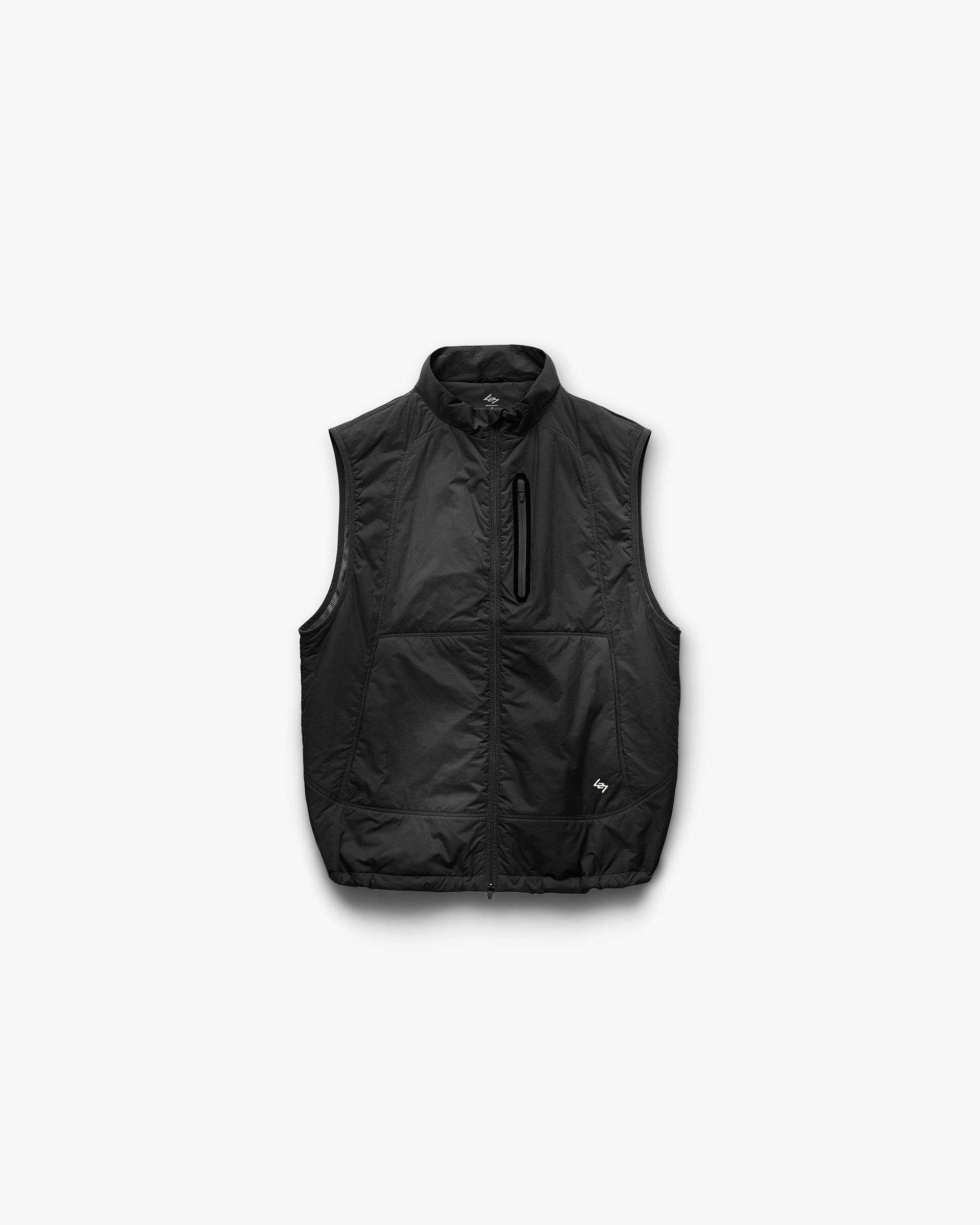 247 Run Gilet - Jet Black
