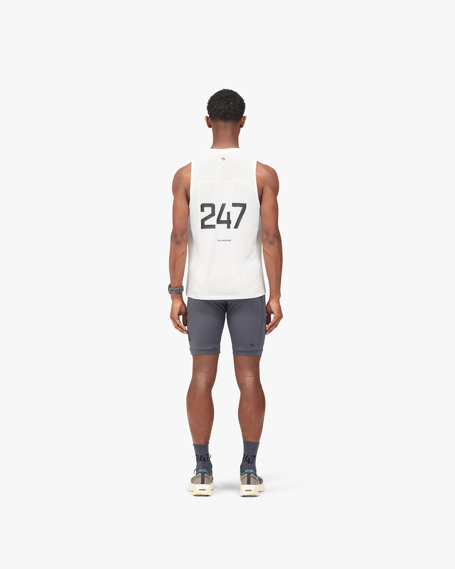 247 Numbers Cargo Half Tight - Graphene