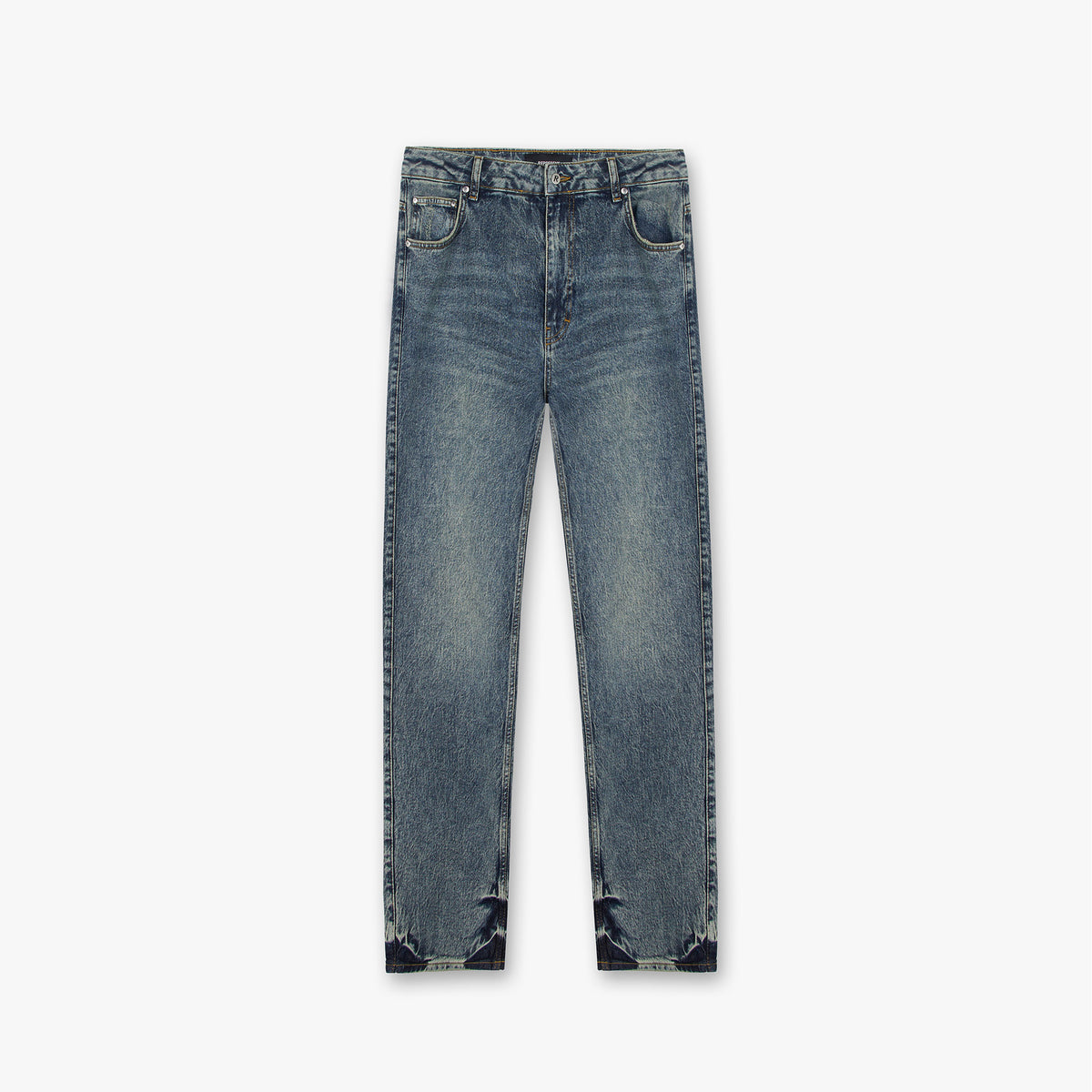 Antique Blue Straight Leg Jeans | REPRESENT CLO