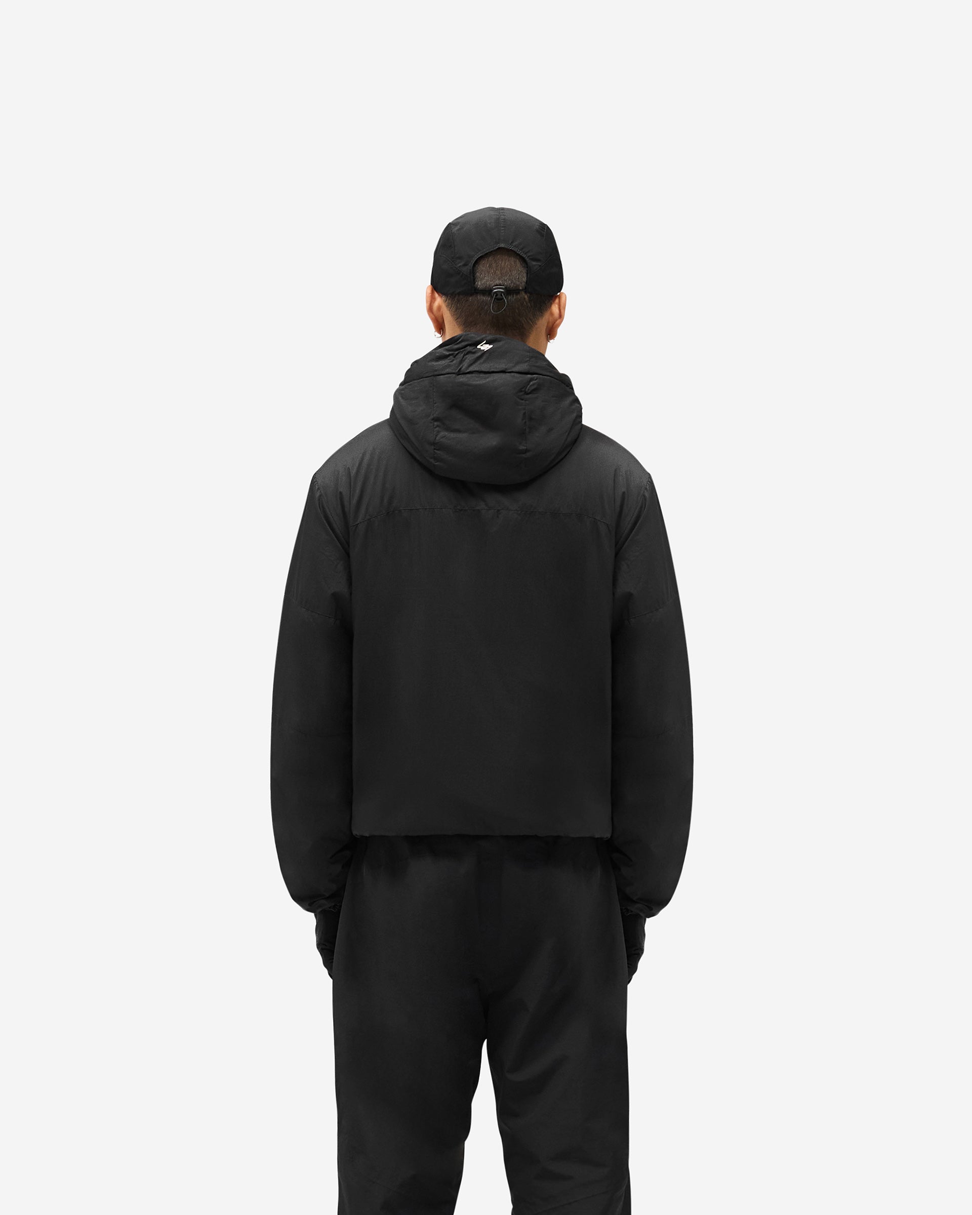 247 Panelled Insulated Jacket - Black