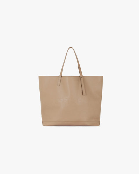 Leather Tote Bag Sesame