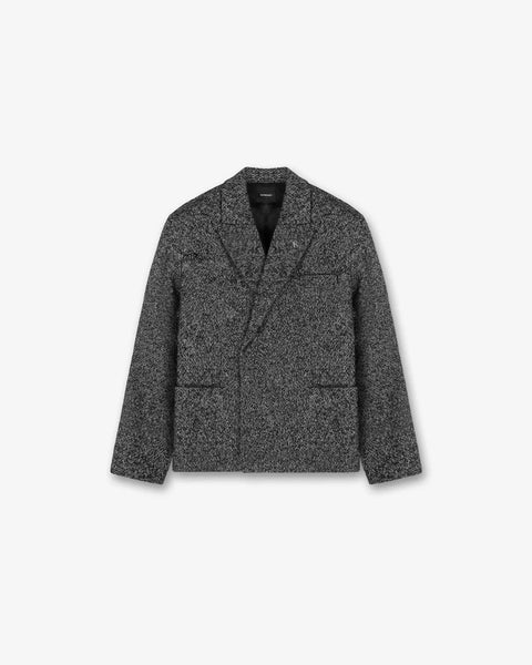 Double Breasted Blazer Marble
