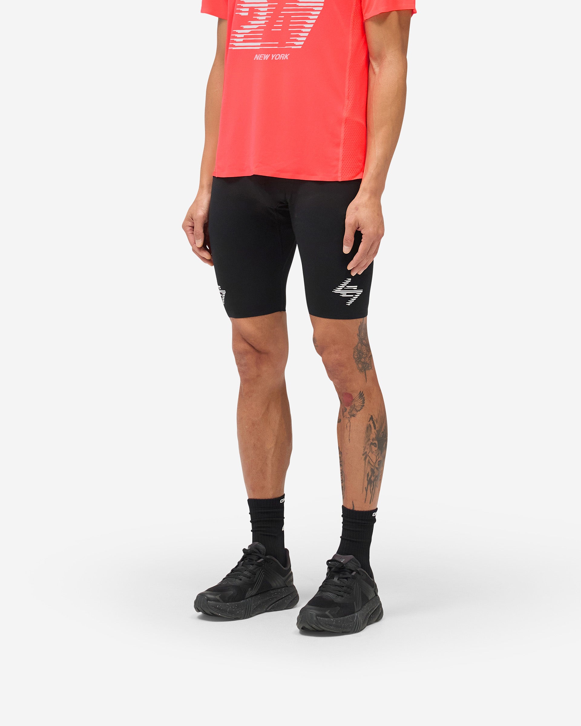 247 Marathon Half Tight - Black