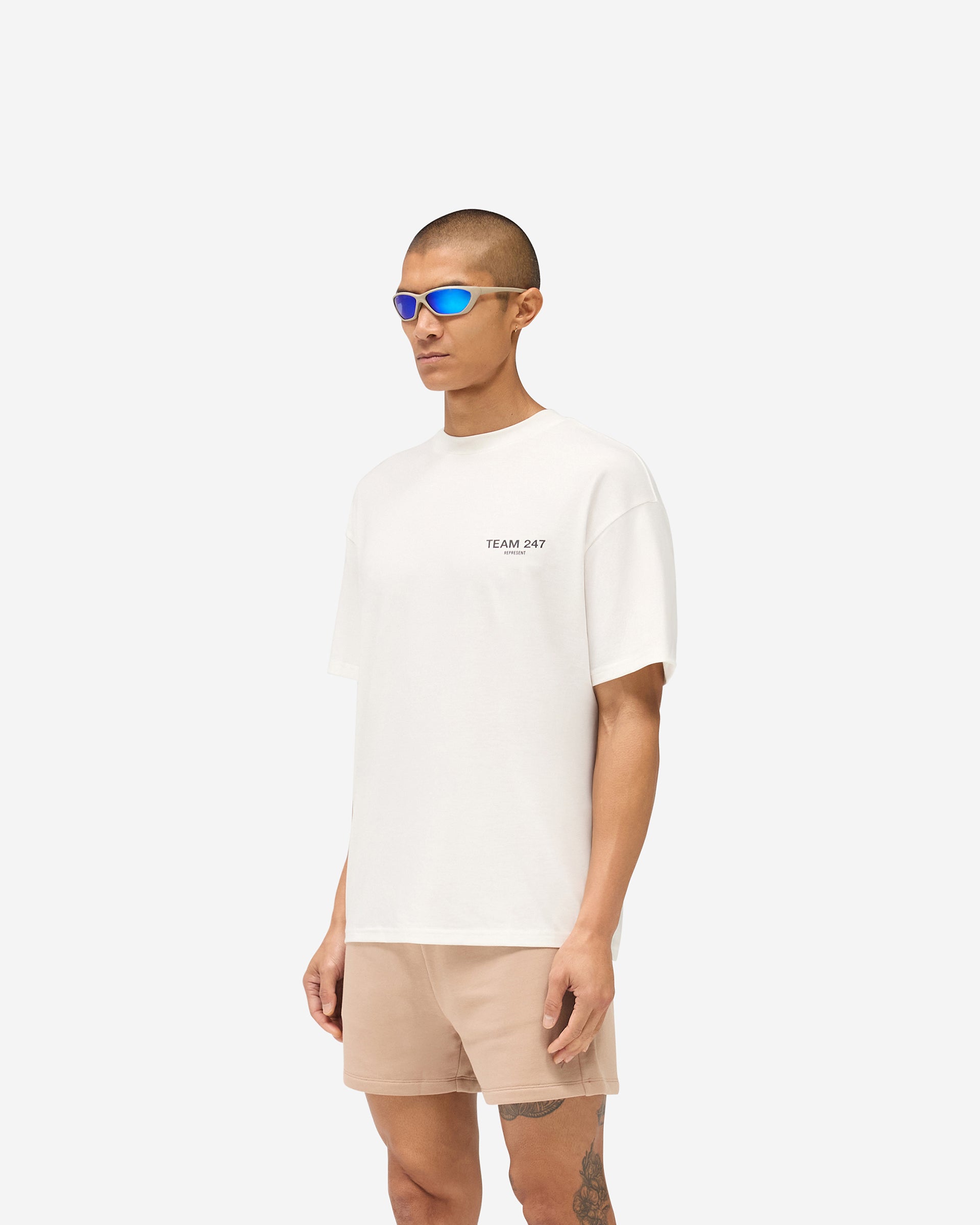 Team 247 Oversized T-Shirt - Flat White