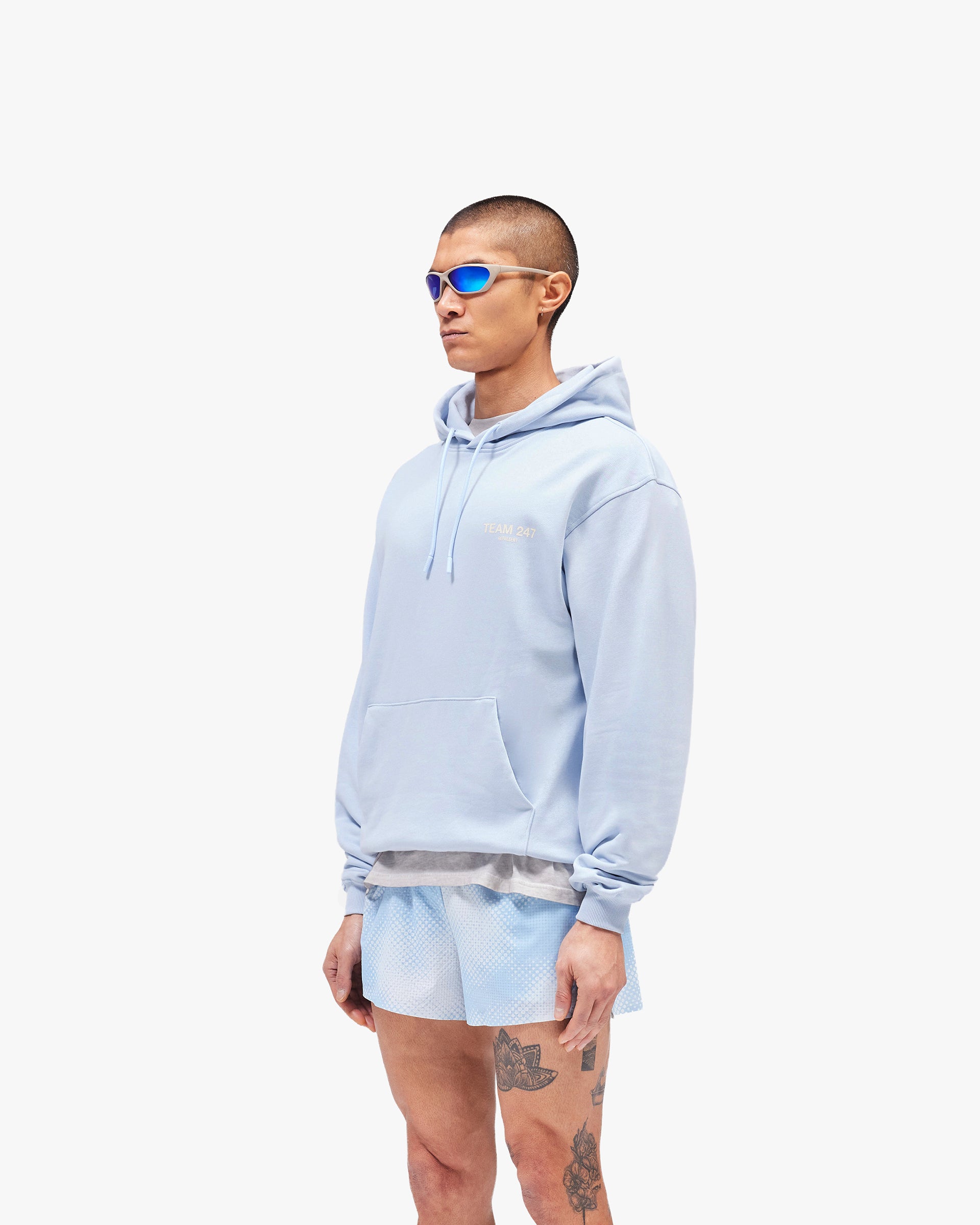 Team 247 Oversized Hoodie - Glacier