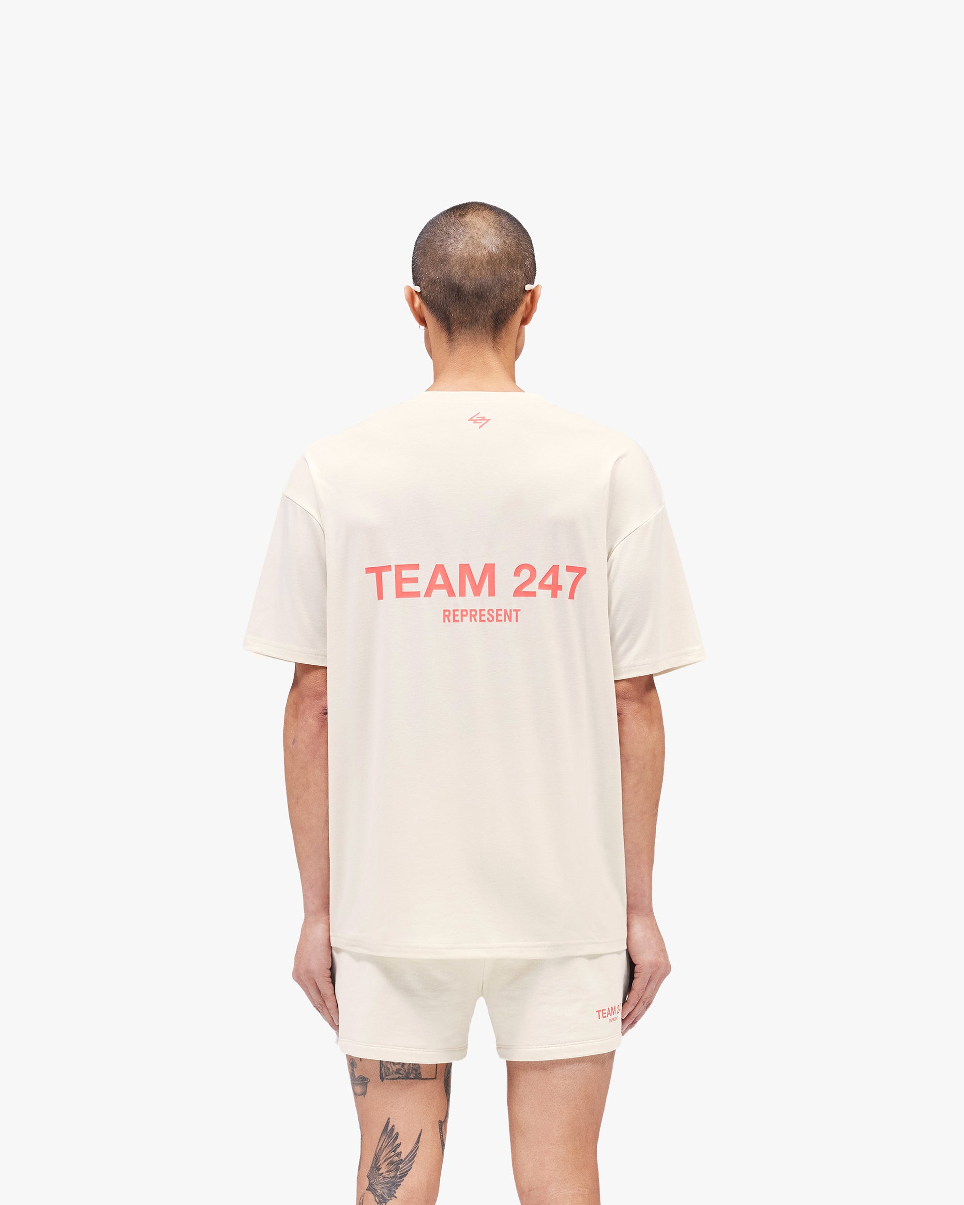 Team 247 Oversized T-Shirt - Cream