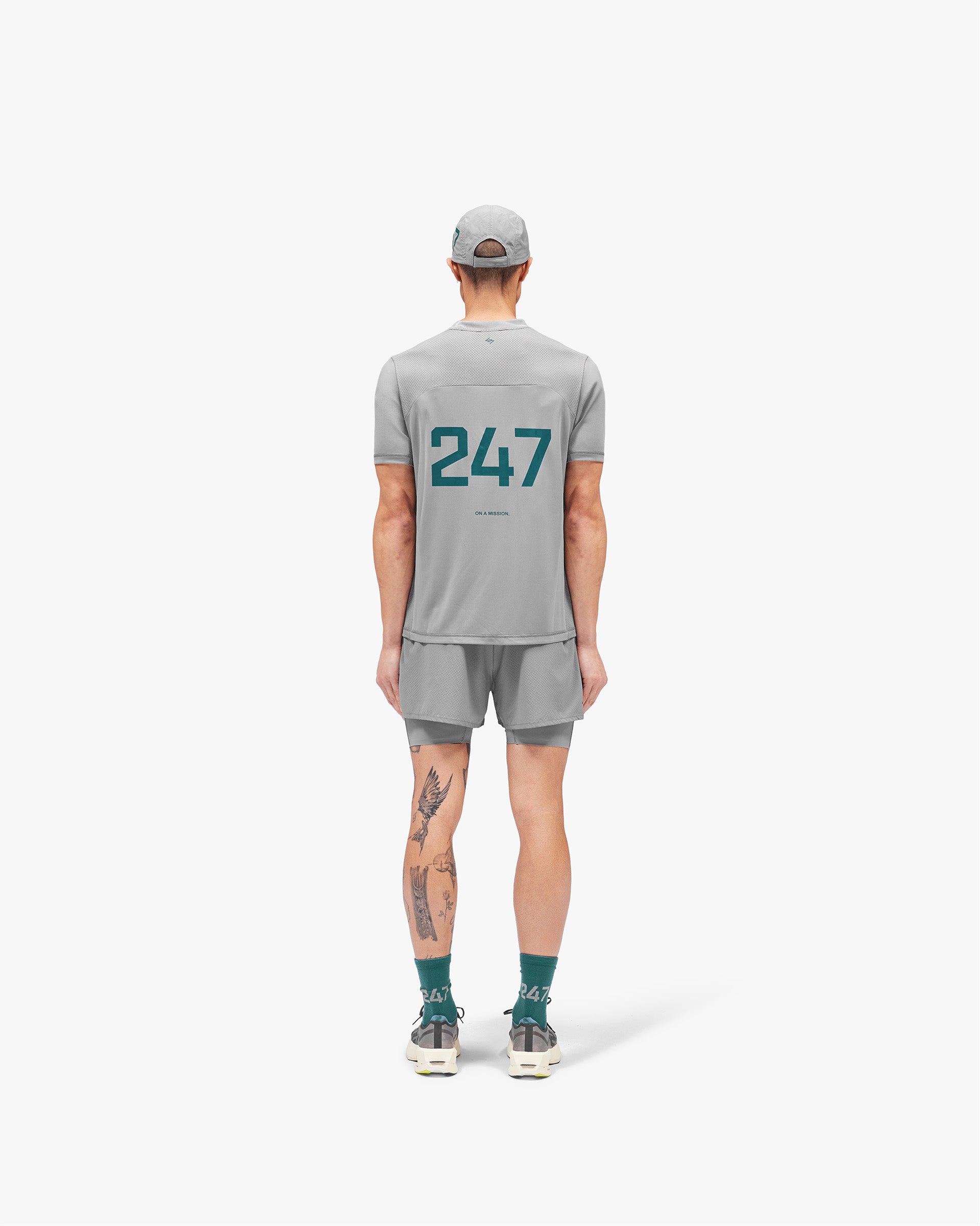 247 Numbers T-Shirt - Graphite Grey