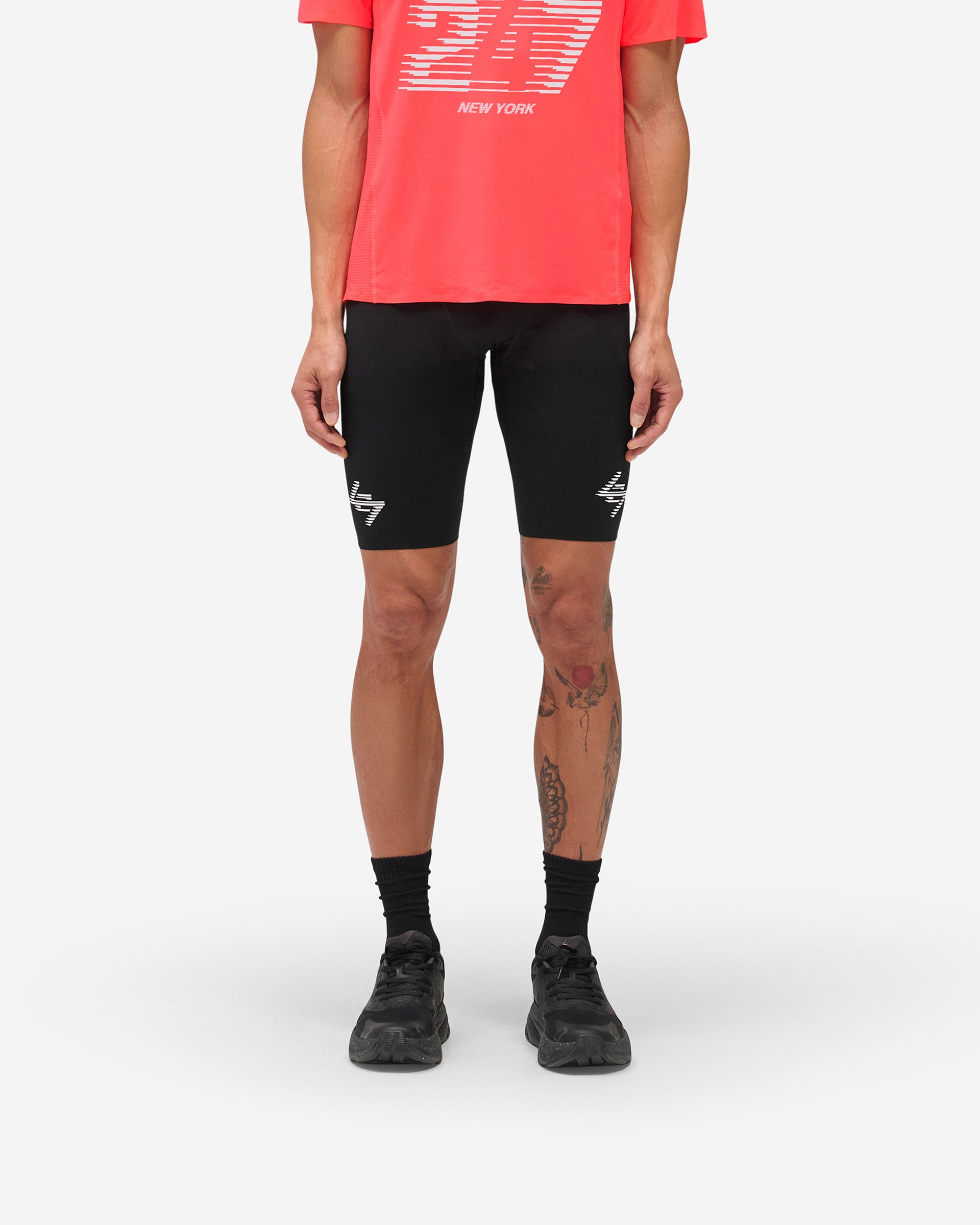 247 Marathon Half Tight - Black