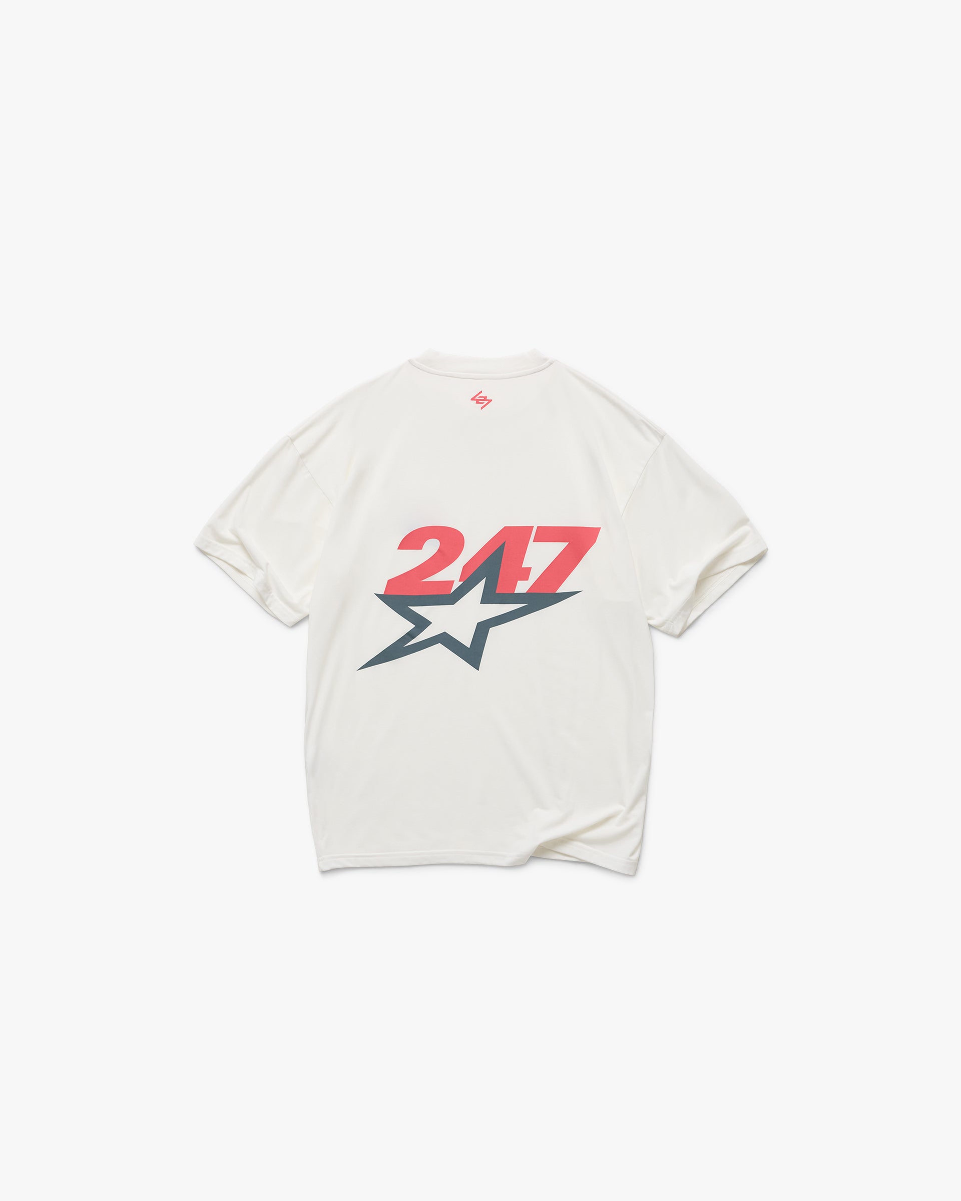 Team 247 Star Oversized T-Shirt - Flat White