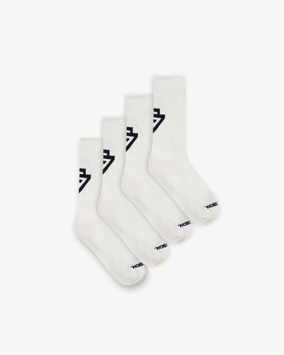 247 Race Sock 2 Pack - White