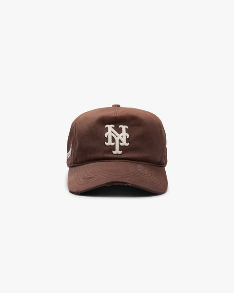 Exclusives Represent X 47 New York Mets Cap - Washed Brown