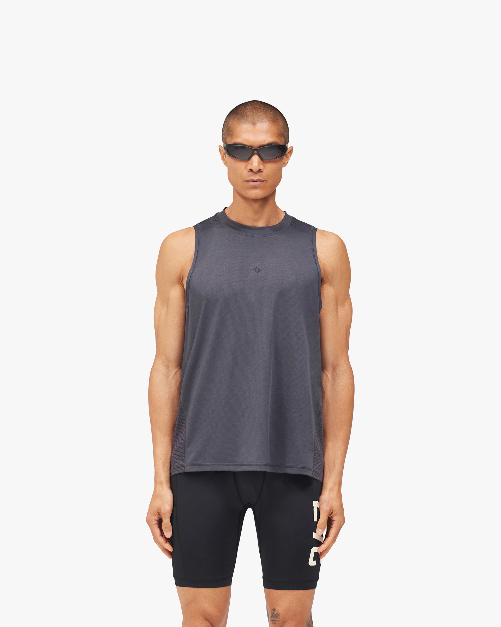 247 Numbers Tank - Graphene