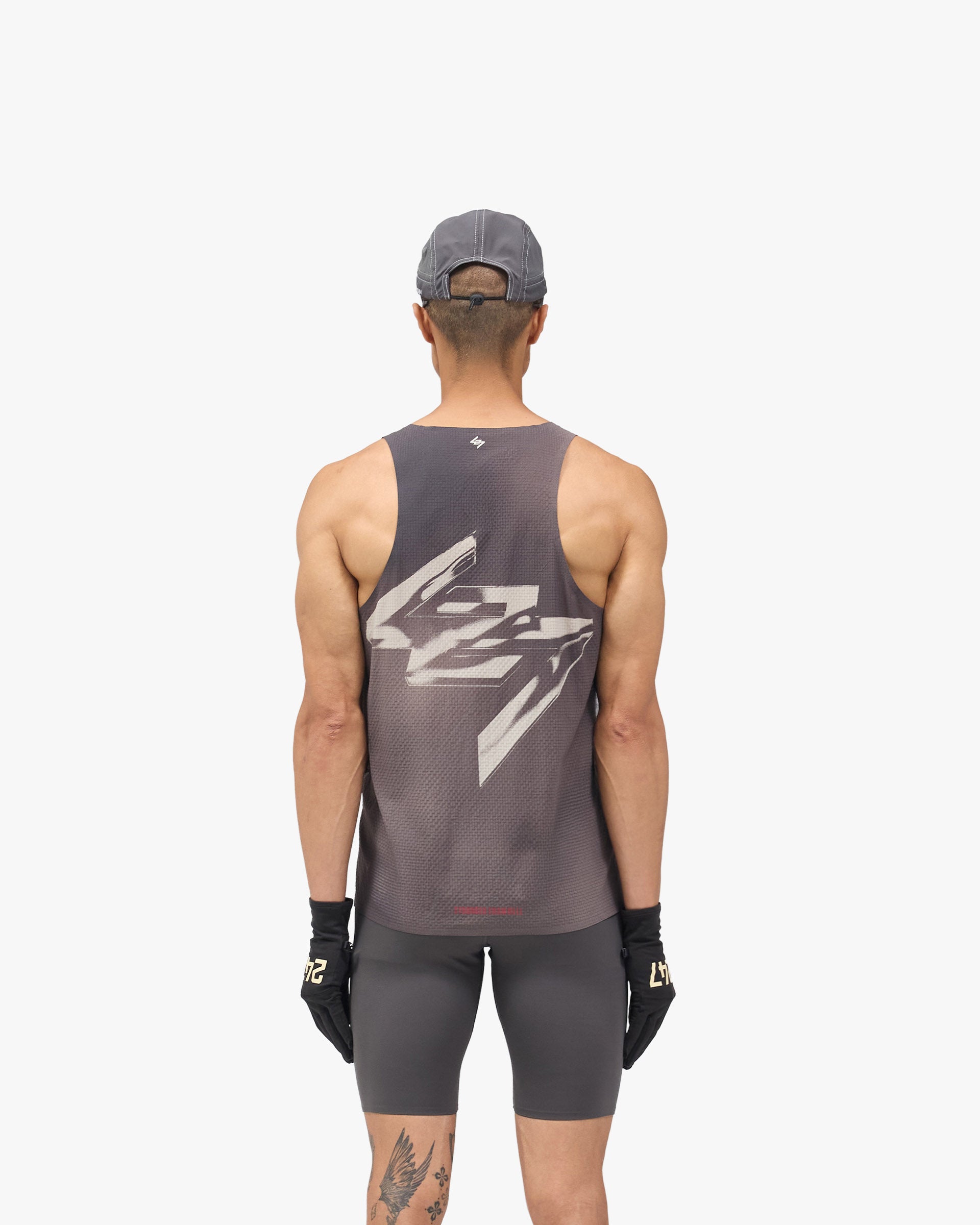 247 Sydney Singlet - Washed Grey