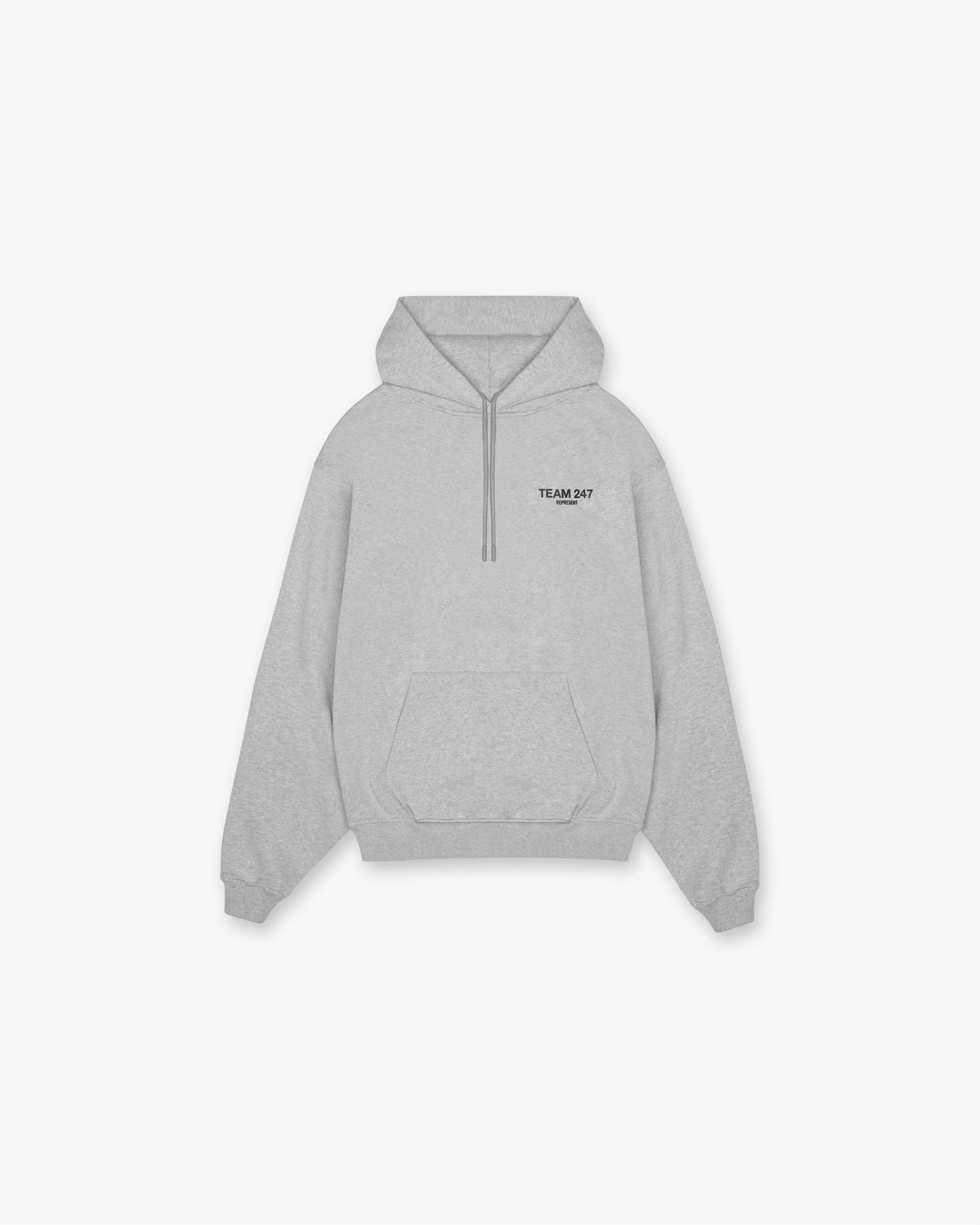 Team 247 Oversized Hoodie - Ash Grey