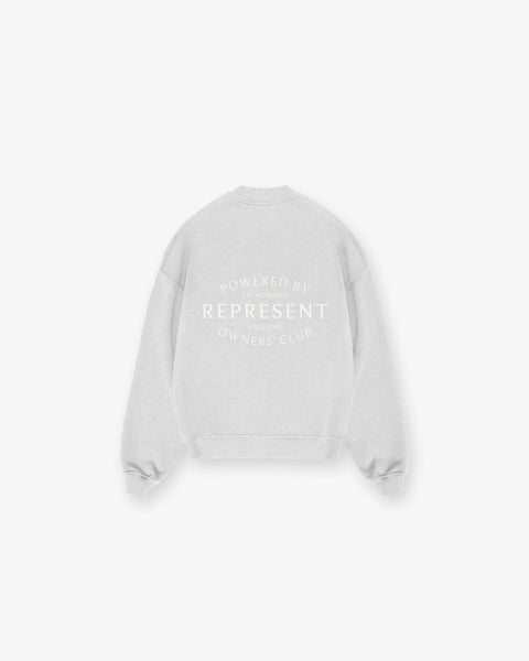Represent Stamp Sweater Ash