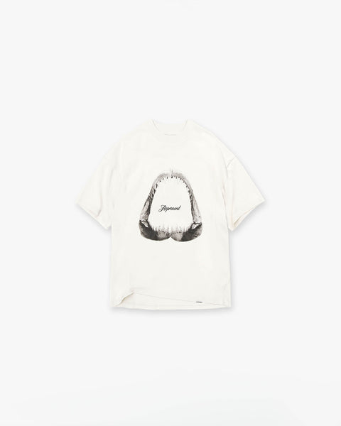 Shark Jaws T Shirt Flat